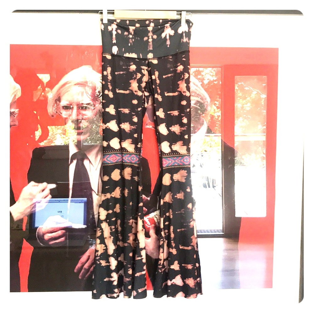 Teeki Tye Dyed Bell Bottom Yoga Pants